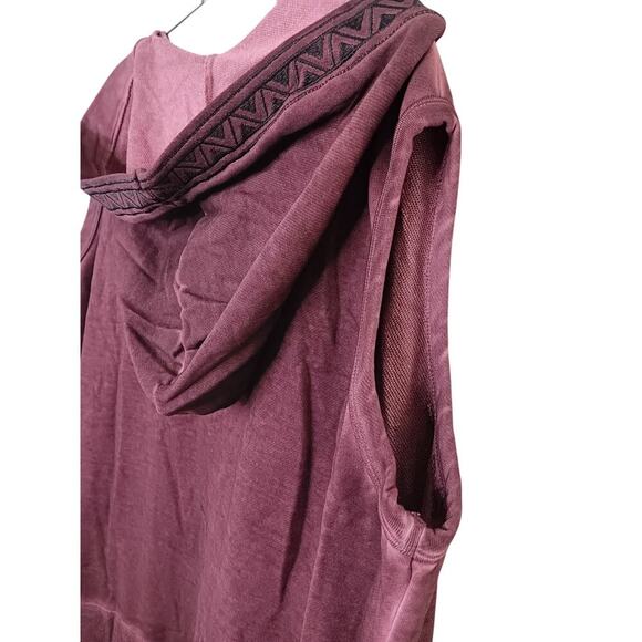 New with tags Pol POL Women’s Hoodie Jacket Open Front Oversized Boho SZ S - Picture 9 of 14